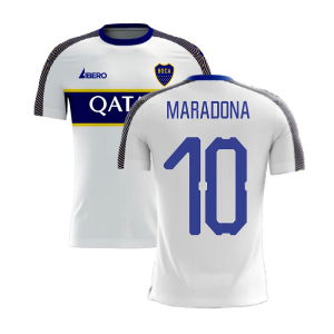 Boca Juniors 2025-2026 Away Concept Football Kit (Libero) (MARADONA 10)