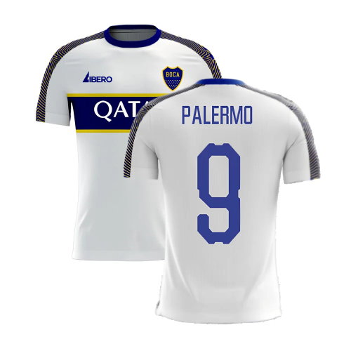 Boca Juniors 2025-2026 Away Concept Football Kit (Libero) (PALERMO 9)