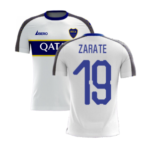 Boca Juniors 2023-2024 Away Concept Football Kit (Libero) (ZARATE 19)