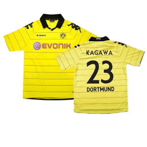 Borussia Dortmund 2010-11 Home Shirt ((Excellent) M) (Kagawa 23)