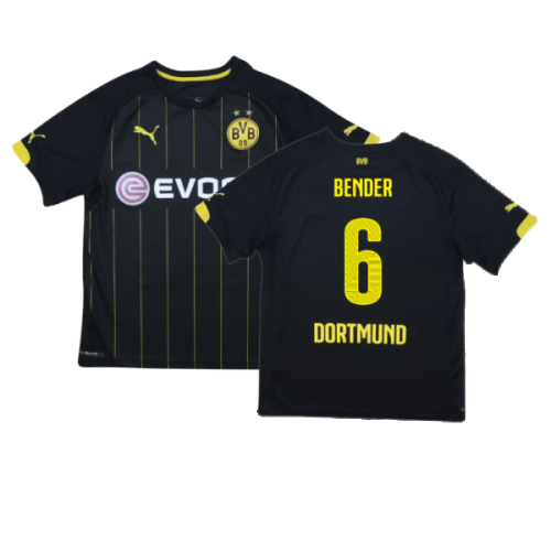 Borussia Dortmund 2014-16 Away Shirt ((Very Good) S) (Bender 6)