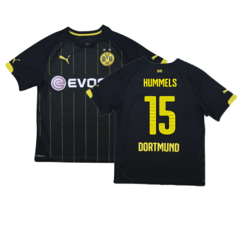 Borussia Dortmund 2014-16 Away Shirt ((Very Good) S) (Hummels 15)