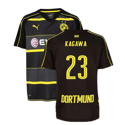 Borussia Dortmund 2016-17 Away Shirt ((Mint) XXLB) (Kagawa 23)