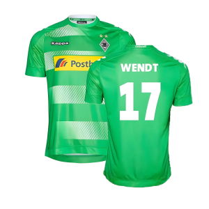 Borussia Monchengladbach 2016-18 Away Shirt ((Very Good) XL) (Wendt 17)