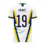 Bosnia 2023-2024 Away Concept Football Kit (Libero) (KRUNIC 19)