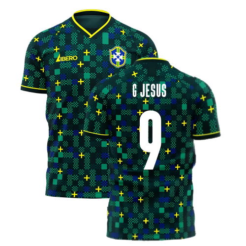 Brazil 2025-2026 Third Concept Football Kit (Libero) (G JESUS 9)