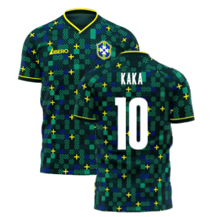 Brazil 2022-2023 Third Concept Football Kit (Libero) (KAKA 10)