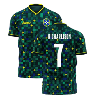 Brazil 2021-2022 Third Concept Football Kit (Libero) (RICHARLISON 7)