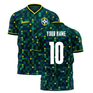 Brazil 2025-2026 Third Concept Football Kit (Libero)