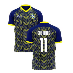 Brazil 2025-2026 Special Edition Concept Football Kit (Airo) (COUTINHO 11)