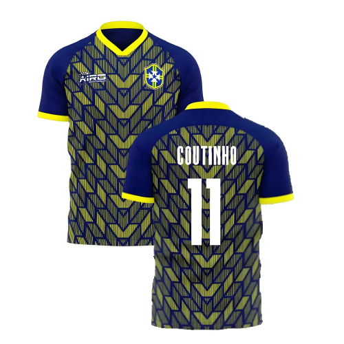 Brazil 2025-2026 Special Edition Concept Football Kit (Airo) (COUTINHO 11)