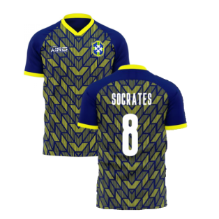 Brazil 2023-2024 Special Edition Concept Football Kit (Airo) (SOCRATES 8)