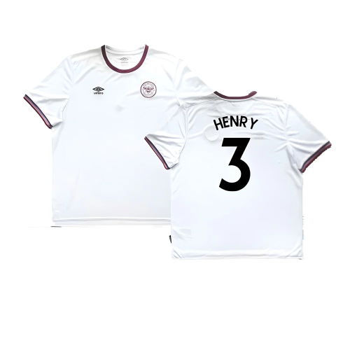 Brentford 2021-22 Third Shirt ((Excellent) 3XL) (HENRY 3)