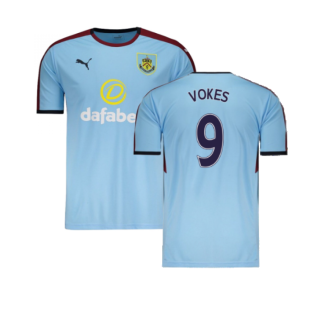 Burnley 2016-17 Away Shirt ((Excellent) L) (Vokes 9)