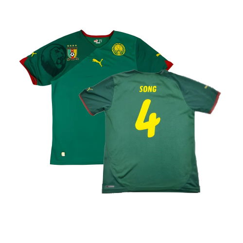 Cameroon 2010-11 Home Shirt ((Excellent) L) (SONG 4)