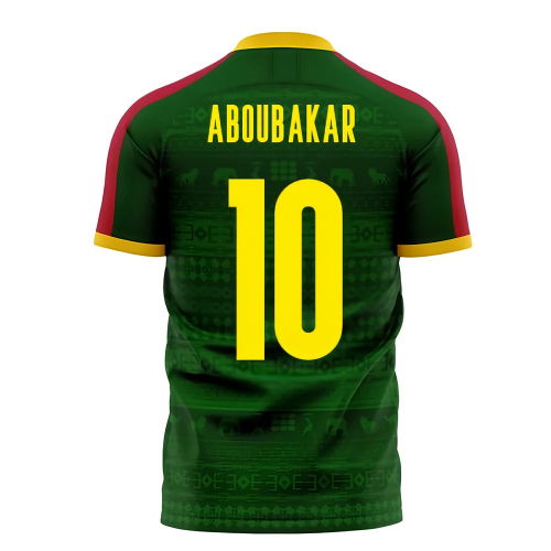 Cameroon 2025-2026 Home Concept Football Kit (Libero) (ABOUBAKAR 10)
