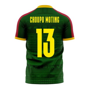 Cameroon 2025-2026 Home Concept Football Kit (Libero) (CHOUPO MOTING 13)