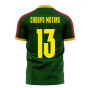 Cameroon 2023-2024 Home Concept Football Kit (Libero) (CHOUPO MOTING 13)