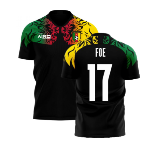 Cameroon 2022-2023 Third Concept Football Kit (Airo) (FOE 17)