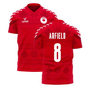 Canada 2025-2026 Home Concept Football Kit (Viper) (Arfield 8)