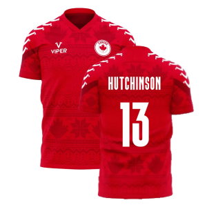 Canada 2025-2026 Home Concept Football Kit (Viper) (Hutchinson 13)