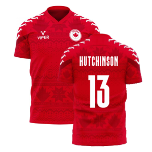 Canada 2023-2024 Home Concept Football Kit (Viper) (Hutchinson 13)