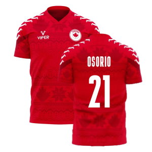 Canada 2025-2026 Home Concept Football Kit (Viper) (Osorio 21)
