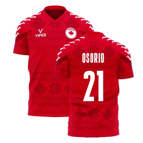 Canada 2025-2026 Home Concept Football Kit (Viper) (Osorio 21)