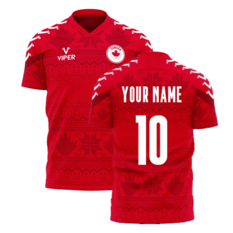 Canada 2023-2024 Home Concept Football Kit (Viper) (Your Name)