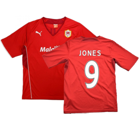 Cardiff 2013-14 Home Shirt ((Very Good) L) (JONES 9)