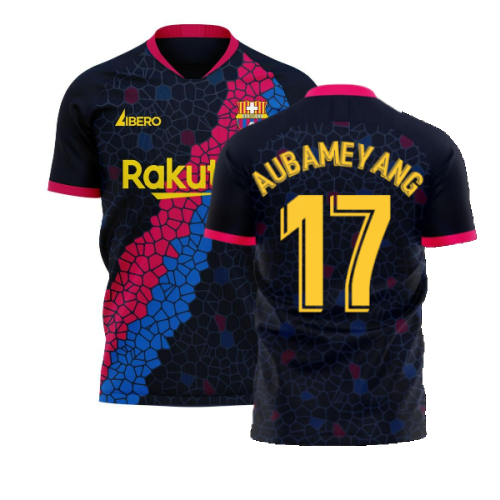 Catalonia 2025-2026 Away Concept Football Kit (Libero) (AUBAMEYANG 17)  Catalonia 2025-2026 Away Concept Football Kit (Libero) (AUBAMEYANG 17)