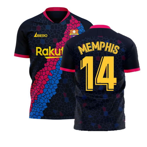 Catalonia 2025-2026 Away Concept Football Kit (Libero) (MEMPHIS 14) Catalonia 2025-2026 Away Concept Football Kit (Libero) (MEMPHIS 14)