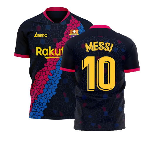 Catalonia 2025-2026 Away Concept Football Kit (Libero) (MESSI 10)
