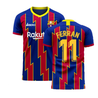 Catalonia 2023-2024 Home Concept Football Kit (Libero) (FERRAN 11)