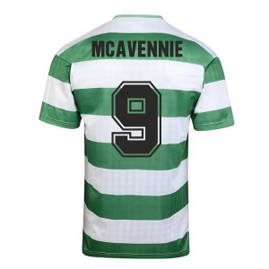 Celtic 1988 Centenary Retro Football Shirt (McAvennie 9)