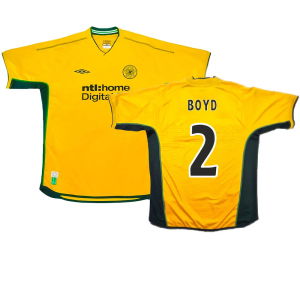 Celtic 2002-03 Away Shirt (Excellent) (Boyd 2)