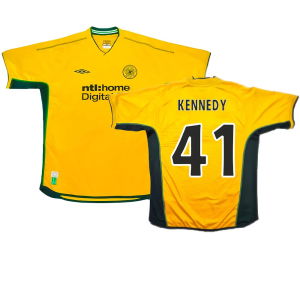 Celtic 2002-03 Away Shirt (Excellent) (Kennedy 41)