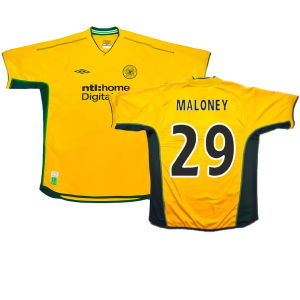 Celtic 2002-03 Away Shirt (Excellent) (Maloney 29)