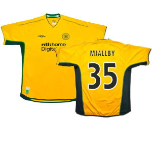 Celtic 2002-03 Away Shirt (Excellent) (Mjallby 35)