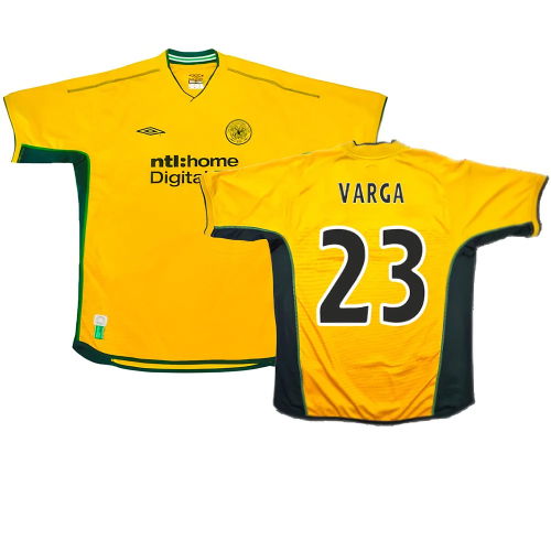 Celtic 2002-03 Away Shirt (Excellent) (Varga 23)