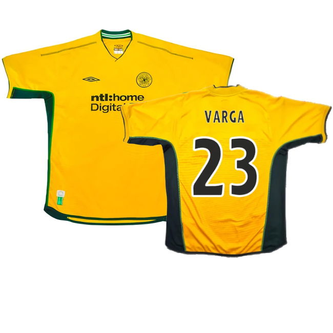 Celtic 2002-03 Away Shirt (Excellent) (Varga 23)