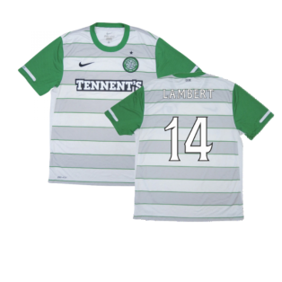 Celtic 2011-12 Away Shirt ((Excellent) L) (Lambert 14)
