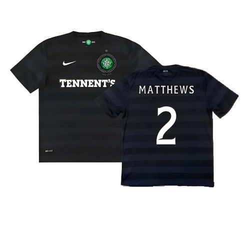 Celtic 2012-13 Away Shirt (Excellent) (Matthews 2)  Celtic 2012-13 Away Shirt (Excellent) (Matthews 2)