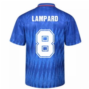 Chelsea 1990 Retro Football Shirt (LAMPARD 8)