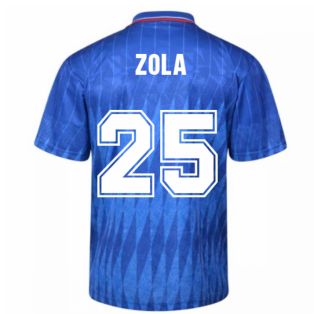 Chelsea 1990 Retro Football Shirt (ZOLA 25)