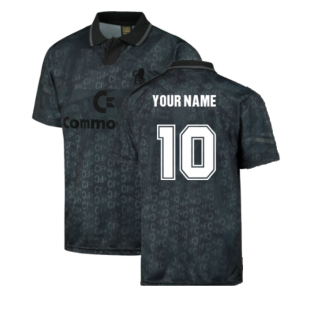 Chelsea 1992 Black Out Retro Football Shirt (Your Name)
