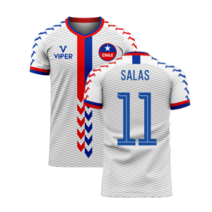 Chile 2023-2024 Away Concept Football Kit (Viper) (SALAS 11)