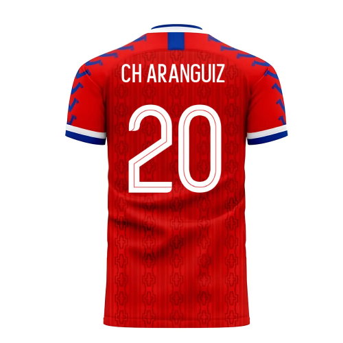 Chile 2025-2026 Home Concept Football Kit (Viper) (CH ARANGUIZ 20)