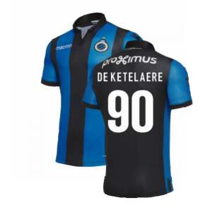 Club Brugge 2018-19 Home Shirt ((Excellent) XXL) (De Ketelaere 90)