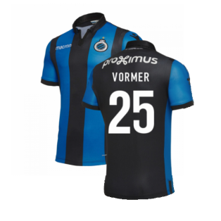 Club Brugge 2018-19 Home Shirt ((Excellent) XXL) (Vormer 25)
